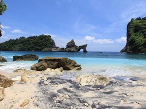view beach East Nusa Penida Tour Package