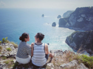 view Saren Cliff Point Nusa Penida