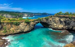 view beach nusa penida