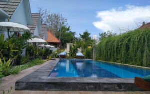 swimming pool at Pimanata Villa