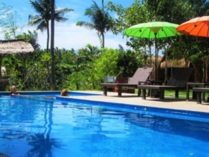 swimming pool Namaste Bungalow Nusa Penida