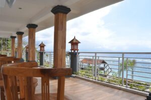 view beach Cemara’s Beach Homestay